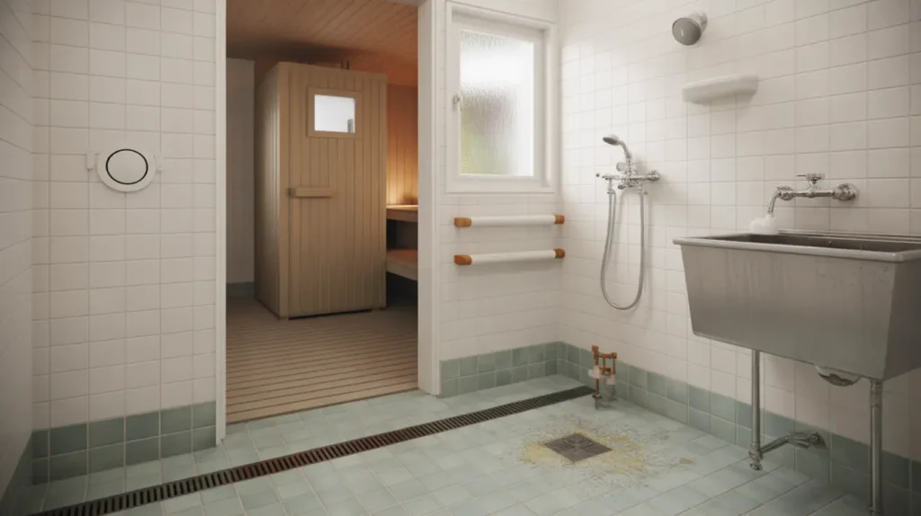 v trumsrenovering av badrum wc tv ttstuga och bastu i bj rnlunda gnesta